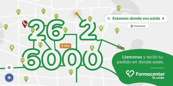 Farmacenter lanzó su nuevo número de Delivery