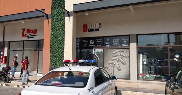 La Nación / Asaltan un local de venta de armas en Asunción