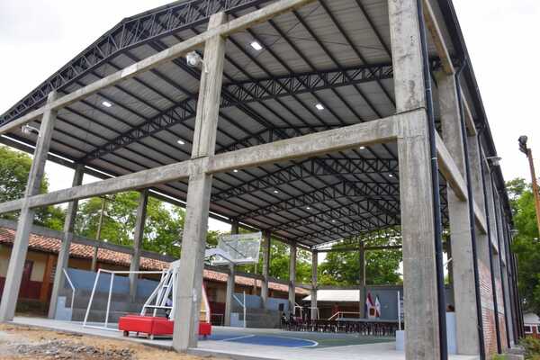 Inauguran polideportivo multiuso construido en San Juan del Paraná por la Gobernación de Itapúa
