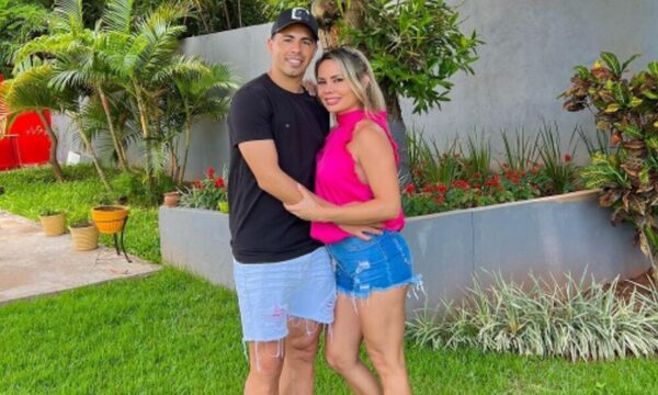 Blás Riveros ya llegó al país para dar el sí a Dahiana Bresanovich
