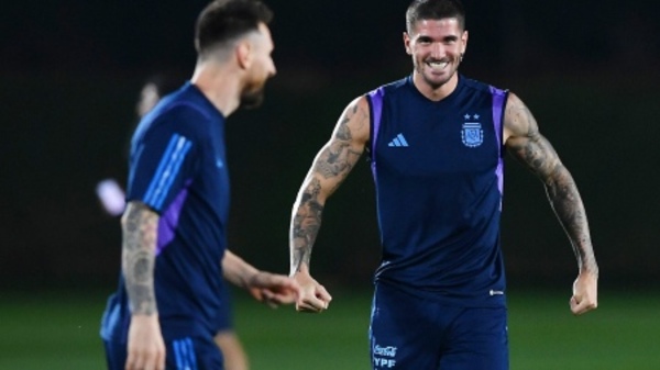 Argentina realiza la última práctica antes de enfrentar a Croacia