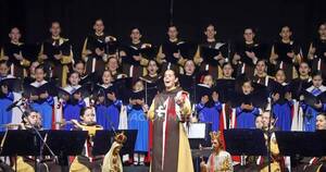 La Nación / Los Heraldos del Evangelio transmitieron a través de la música el verdadero sentido de la Navidad