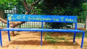 En Limpio habilitaron una "plaza para escuchar a los amigos"
