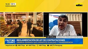 Reglamentación de ley de contrataciones - Factor Clave - ABC Color
