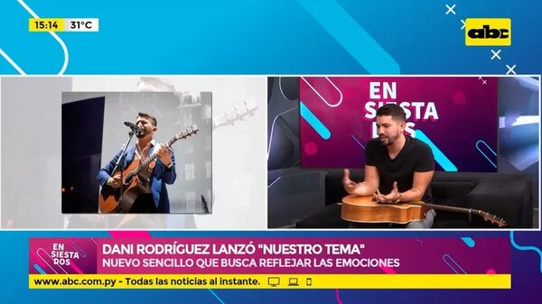 Dani Rodríguez lanzó “nuestro tema” - Ensiestados - ABC Color