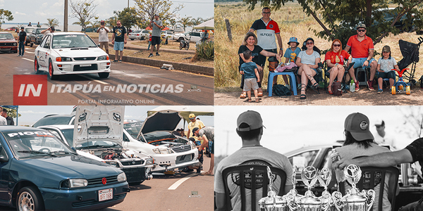 “CARMEN CAR FEST” FUE TODO UN ÉXITO EN CARMEN DEL PARANÁ
