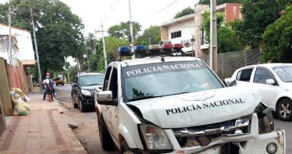 Chocó por una patrullera, estaba borracho y llevaba macoña