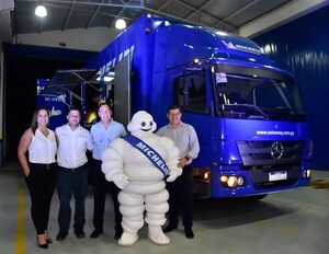 El exclusivo camión de asistencia móvil de Michelin - Empresariales - ABC Color