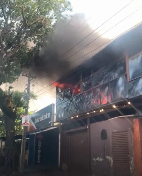 Reportan incendio en bar, en zona del Mercado de Abasto - Nacionales - ABC Color