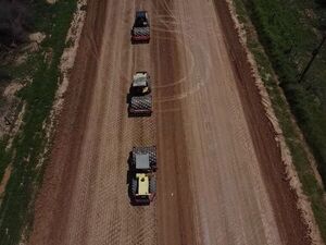 Avanzan obras en la Ruta de la Leche en un promedio de 32,6% de ejecución