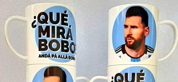 Furor comercial con el '¿Qué mirás, bobo?' de Messi en el Mundial