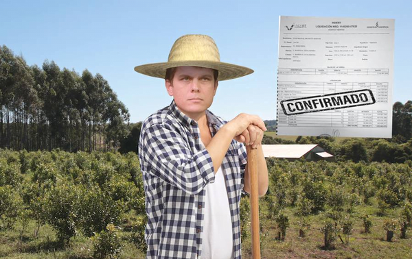 Brunetti obtuvo 3.300 hectáreas de tierras del Indert para agricultores - Noticiero Paraguay