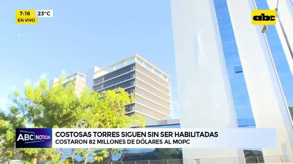 Costosas torres siguen sin ser habilitadas - ABC Noticias - ABC Color