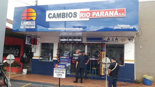 Asaltan casa de cambios en Pedro Juan Caballero