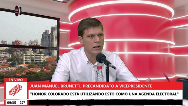Según Brunetti, Honor Colorado utiliza proyecto que deroga convenio con la UE “como agenda electoral" - Megacadena — Últimas Noticias de Paraguay