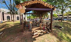 Pesebre de Concepción fue reventado y lamentan ataque