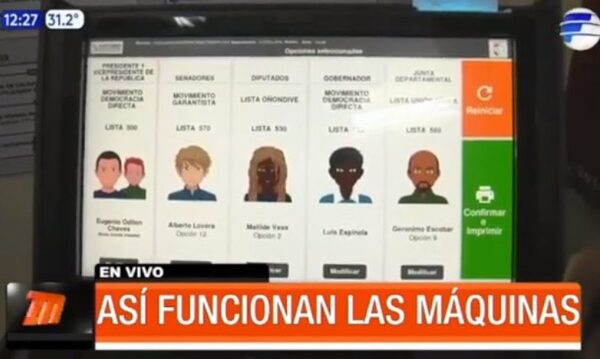 Así funcionan las máquinas de votación | Telefuturo