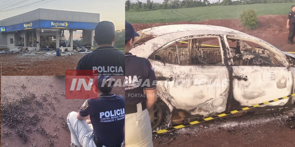 ANALIZARÁN CIRCUITO CERRADO TRAS EXPLOSIÓN DE UN BANCO EN ITAPÚA