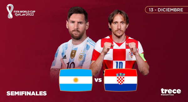 ¡Argentina y Croacia con alineaciones confirmadas! - trece