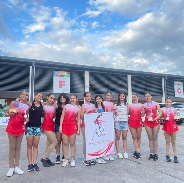 Sanlorenzanas se lucen en la Copa Nacional de patinaje artístico - San Lorenzo Hoy