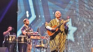 Concierto de Navidad en la explanada del Palacio de López