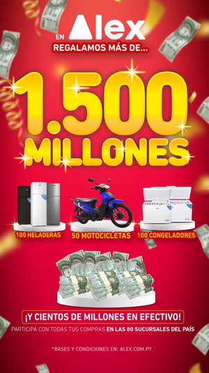 Diario HOY | Alex lanza imperdible promo de fin de año con más de Gs. 1.500 millones en premios