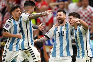 [VIDEO] Argentina aplastó a Croacia y quedó a un partido de su 3º título mundial