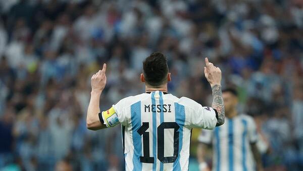 Lionel Messi se convirtió en el máximo goleador argentino de los Mundiales
