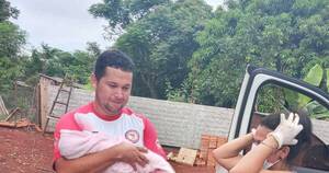 La Nación / Niña nació en un vehículo en plena marcha, conducido por intendente de Ñacunday