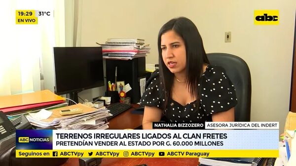 Terrenos irregulares ligados al clan Fretes - ABC Noticias - ABC Color