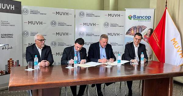 La Nación / Bancop y Muvh se alían para construcción de casas