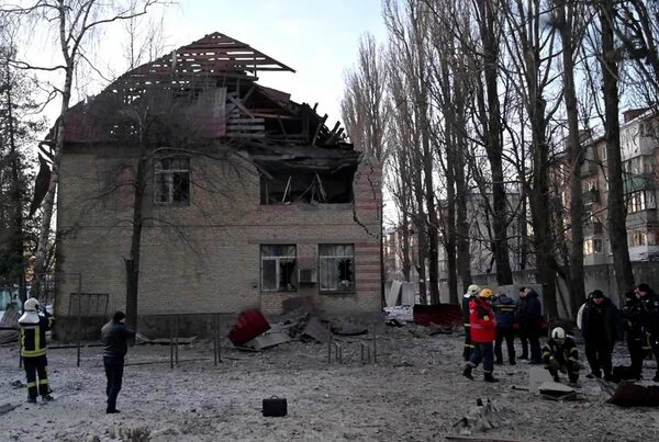 Ucrania: Kiev amanece con un nuevo ataque ruso con drones - Mundo - ABC Color