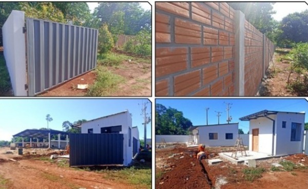 Empresa inició obra de muralla en edificio de planta asfáltica antes de firmar contrato municipalidad de CDE