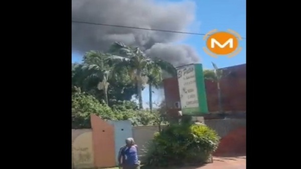 Siniestro de gran envergadura en Luque - Paraguaype.com