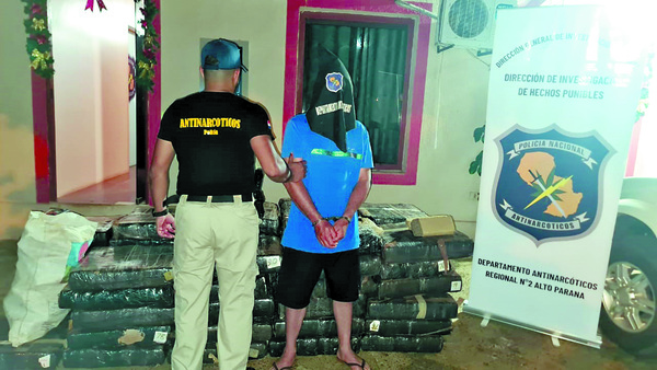 Incautan más de 1.000 kilos de marihuana y detienen a un presunto narcotraficante - La Clave