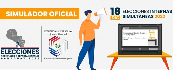 Electores pueden practicar el sufragio con el simulador de la Máquina de Votación