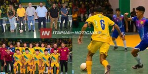 COMENZÓ CAMPEONATO NACIONAL DE FÚTSAL C15 EN CARMEN DEL PARANÁ.