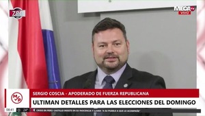 Apoderado de Fuerza Republicana reafirma que victoria del domingo será por 100 mil votos - Megacadena — Últimas Noticias de Paraguay