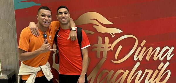 Mbappé-Hakimi, duelo entre 'hermanos' en semifinales del Mundial Catar 2022