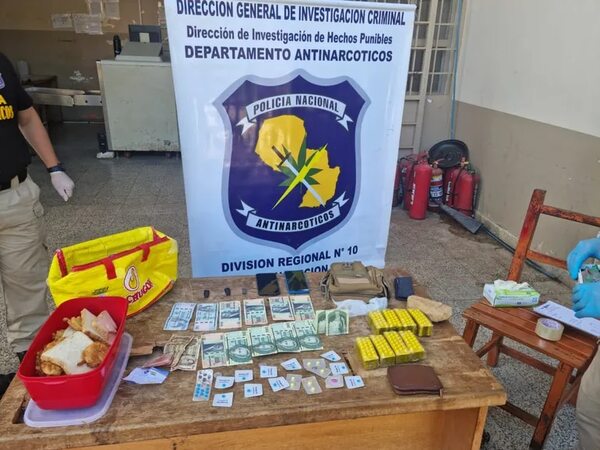 Funcionario penitenciario, detenido tras intentar ingresar con drogas y armas blancas a la cárcel de Concepción - Policiales - ABC Color