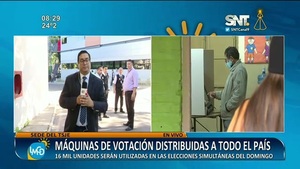 De cara a las elecciones: Materiales electorales distribuidas a todo el país - SNT