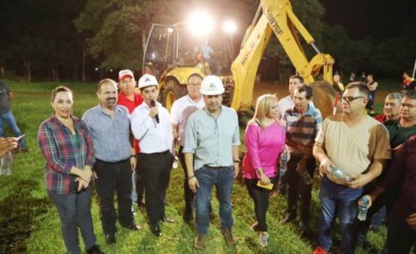 Arranca construcción del Parque Barrial de Costanera Hernandarias