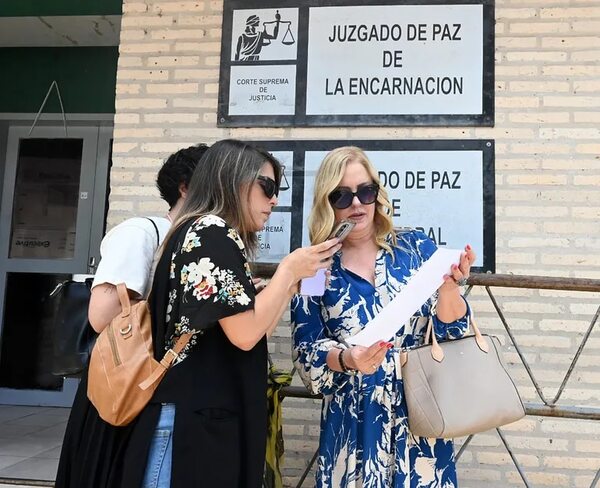 Audiencia de conciliación entre Menchi Barriocanal y Juan Vera, el 21 - Nacionales - ABC Color