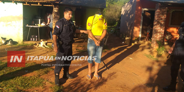 DETUVIERON A UNA PERSONA POR UN SPTO. INTENTO DE HOMICIDIO EN CNEL. BOGADO