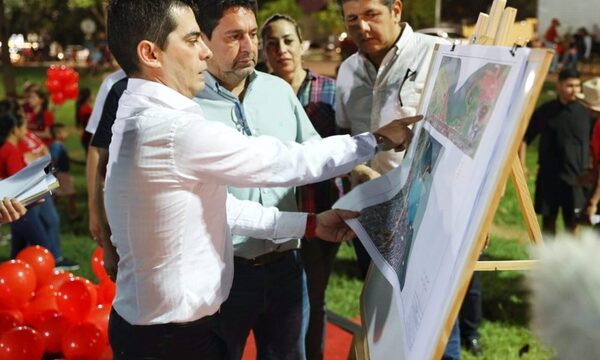 Inicia construcción del futuro Parque Barrial de Costanera Hernandarias