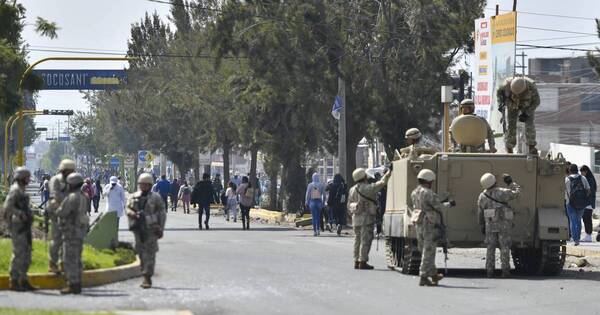 La Nación / Presidenta peruana declara estado de emergencia ante protestas