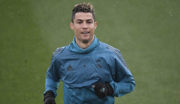 Cristiano Ronaldo se entrenó en la ciudad deportiva del Real Madrid