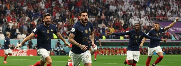 Francia se anota en la final del Mundial tras vencer a Marruecos - trece