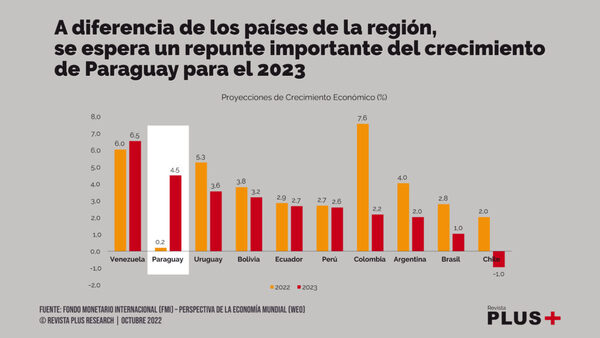 Perspectivas 2023: economía paraguaya crecerá 4,5% motorizada por la recuperación del sector agro - Revista PLUS