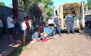 Motochorros hieren a delivery en Presidente Franco